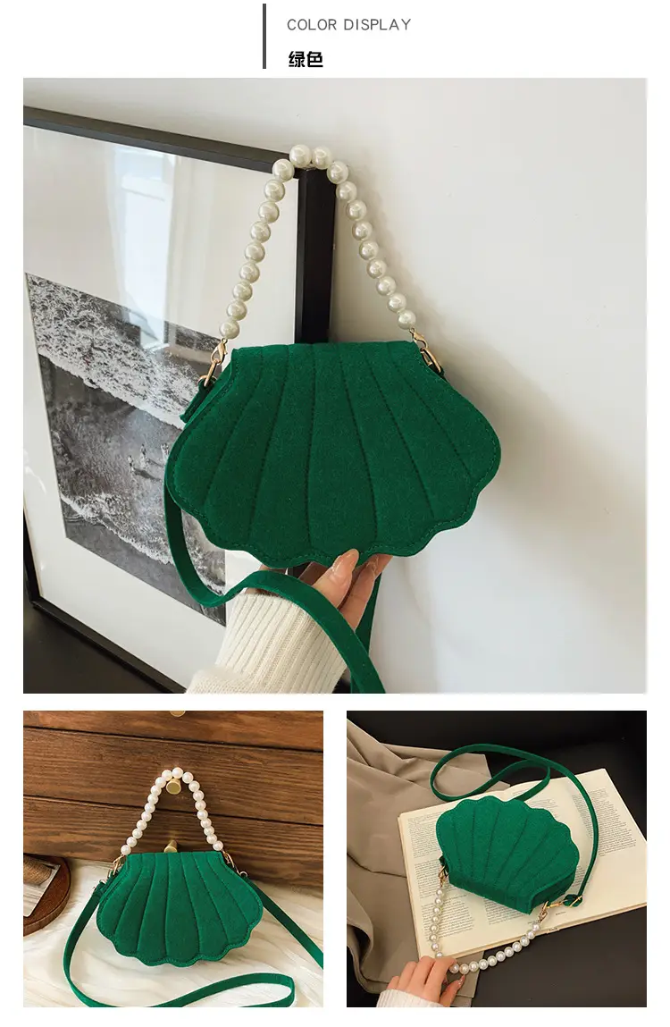 Pink Pearl Embellished Crossbody Bag for Women — feature 26