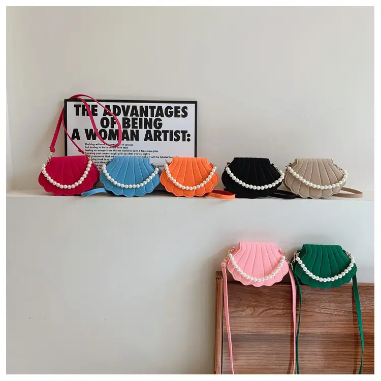 Pink Pearl Embellished Crossbody Bag for Women — feature 37