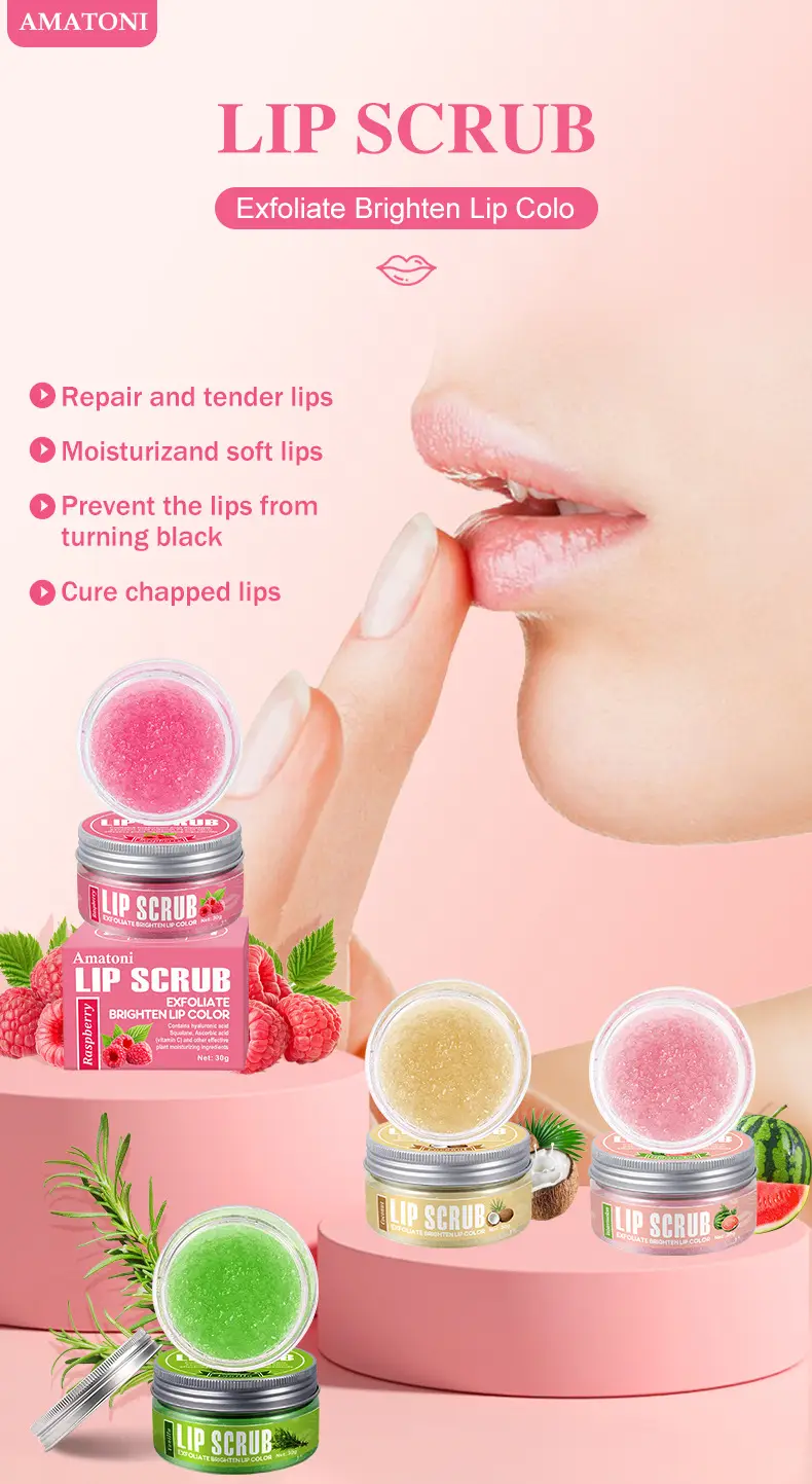 Cross-Border Fruit Lip Scrub Exfoliating Moisturizing Care — feature 2