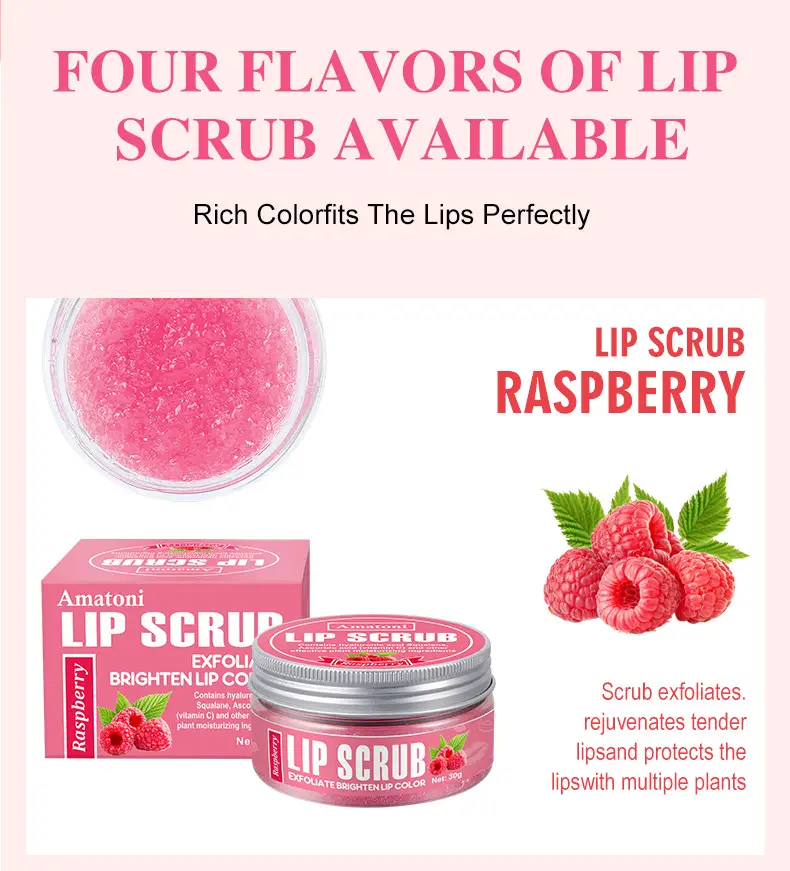 Cross-Border Fruit Lip Scrub Exfoliating Moisturizing Care — feature 9