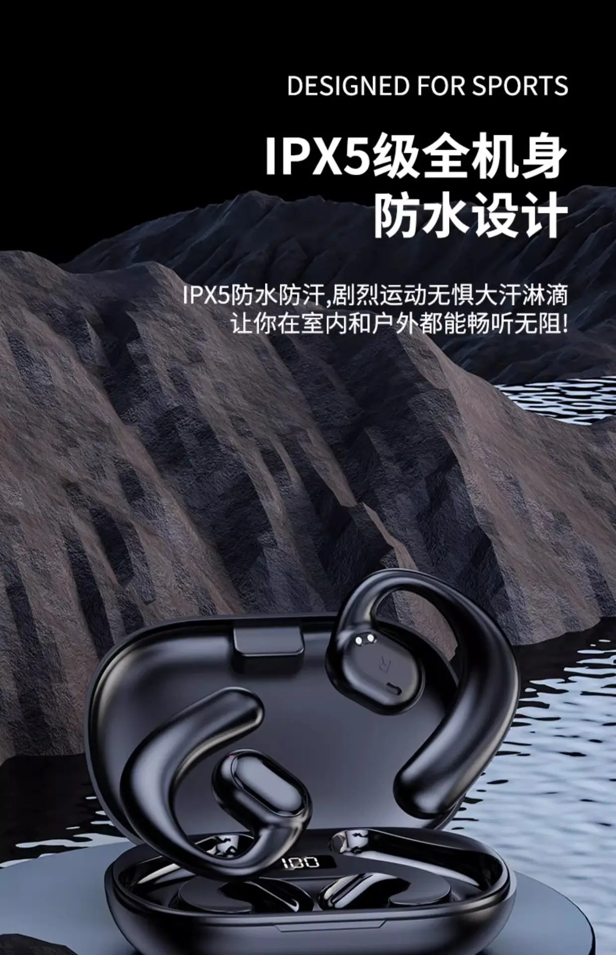 2024 Wireless Bluetooth Headset with Noise Reduction & Long Battery — feature 23
