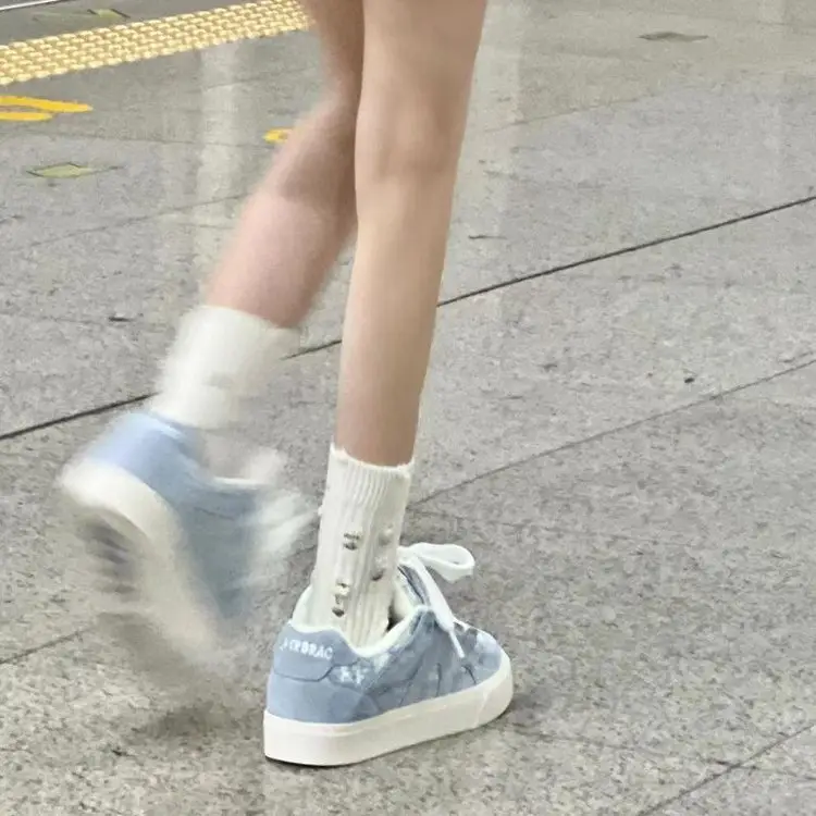 Autumn 2024 New Taro Purple Soft Bottom Bread Ins All-match Skate Shoes Women's Design Niche sneaker — feature 11