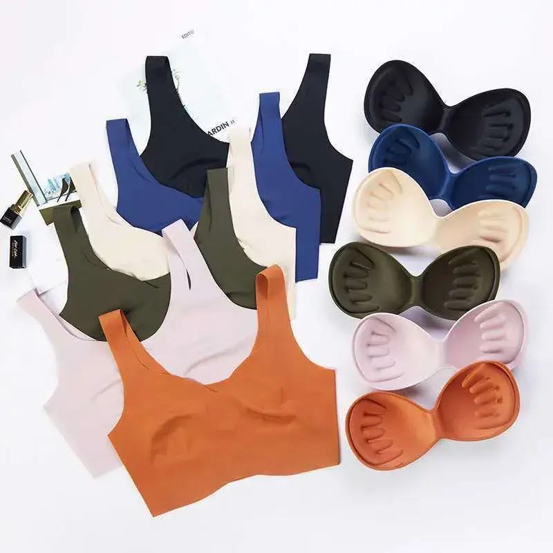 Ice Silk U-Shaped Back Bra for Women, Anti-Sagging, Breathable Sleep Vest Style — feature 15