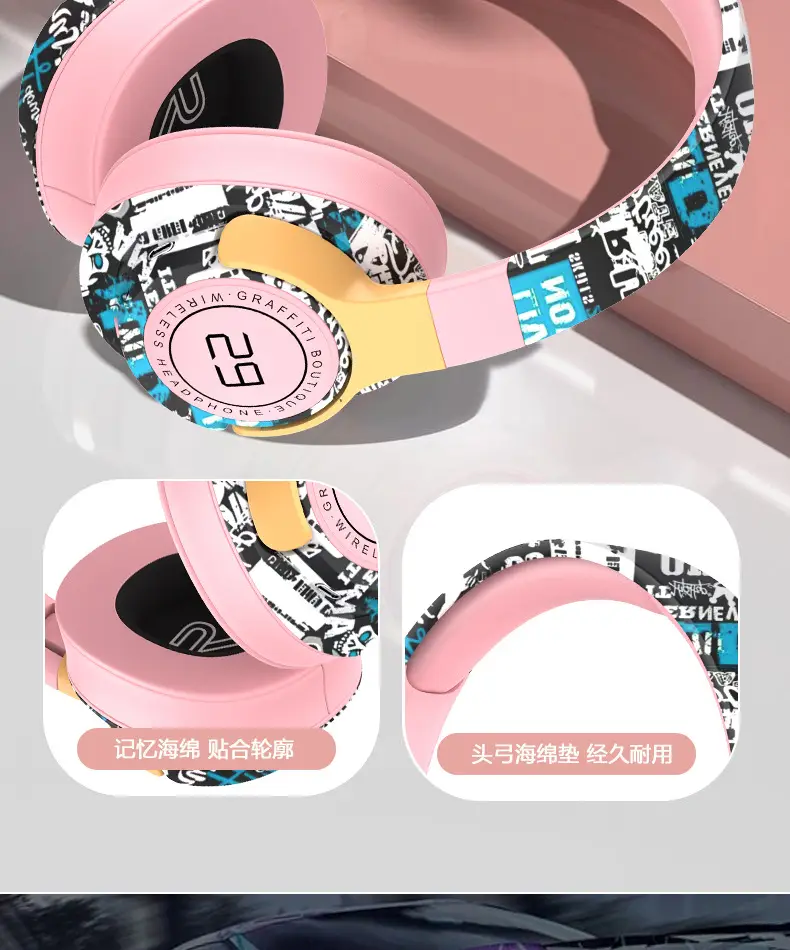 Wireless Bluetooth Headphones with GPS & Bass — feature 16