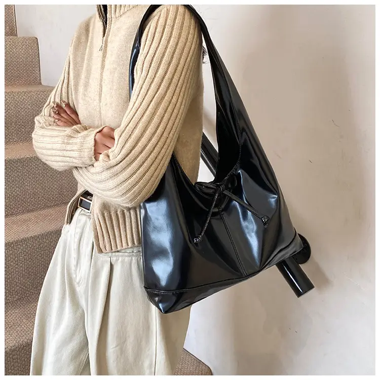 Women Vintage Brown Leather Tote Bag Large Capacity Winter New β feature 10