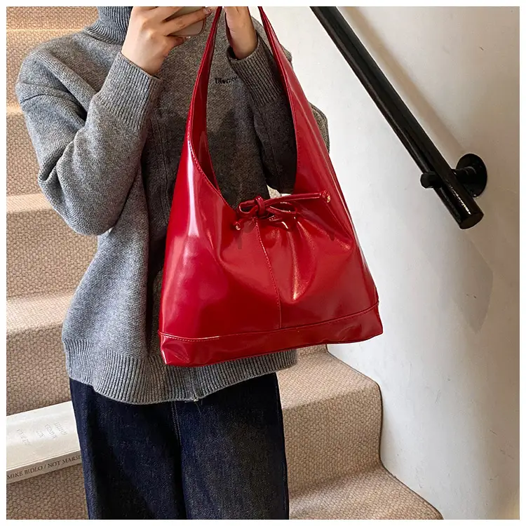 Women Vintage Brown Leather Tote Bag Large Capacity Winter New β feature 14