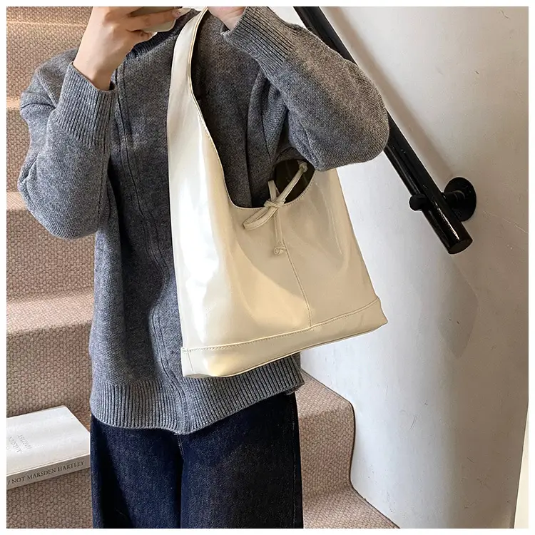 Women Vintage Brown Leather Tote Bag Large Capacity Winter New β feature 20