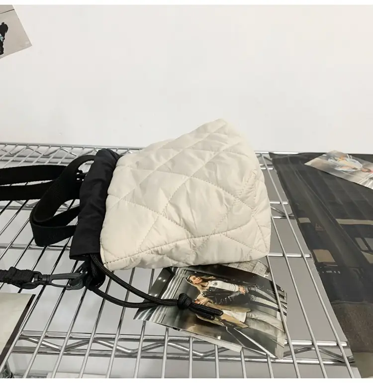 Advanced Autumn Winter New Crossbody Bag Thickened Rhombic Embroidery Shoulder Bag â feature 30