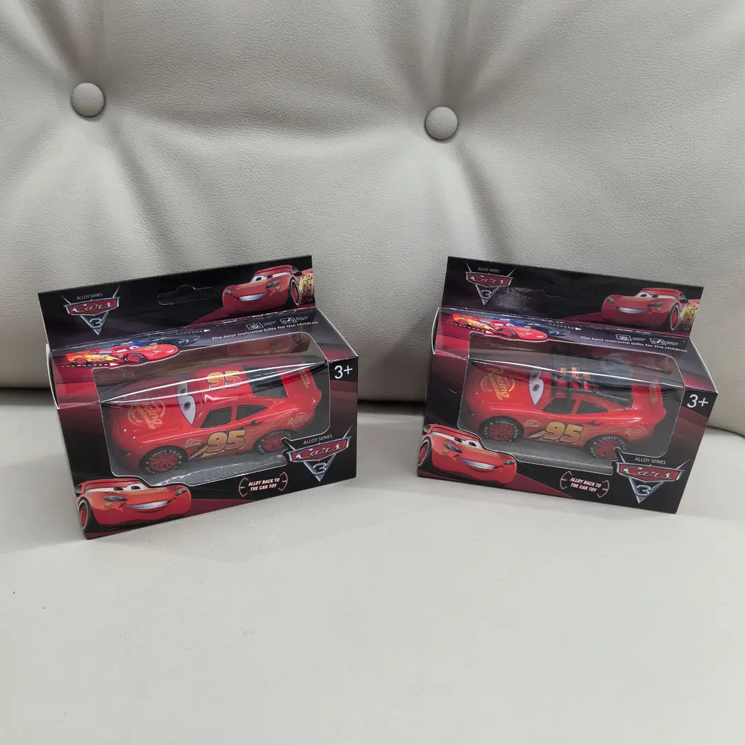 Car Story Toy Alloy Car Lightning McQueen Model 3D Light Music Huili Third Generation Lightning McQueen