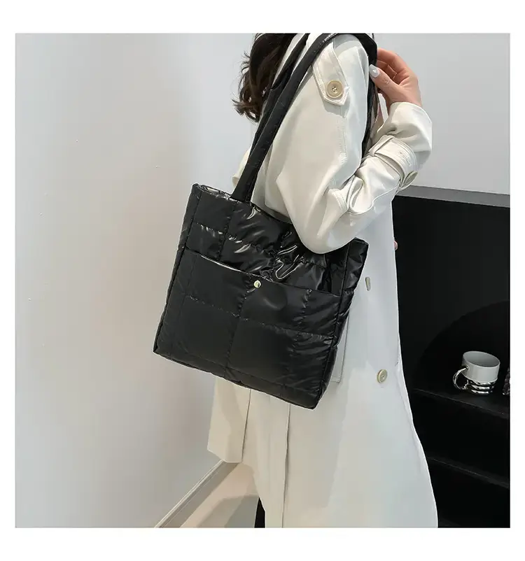 Silver Puffer Shoulder Bag for Women 2026 — feature 16