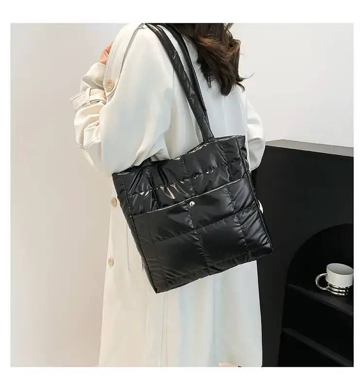 Silver Puffer Shoulder Bag for Women 2026 — feature 19