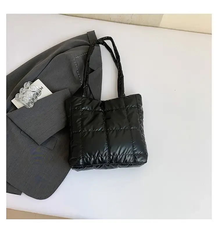 Silver Puffer Shoulder Bag for Women 2026 — feature 36