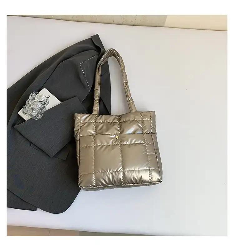 Silver Puffer Shoulder Bag for Women 2026 — feature 41