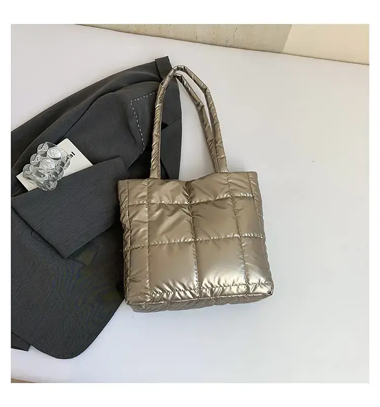 Silver Puffer Shoulder Bag for Women 2026 — feature 44