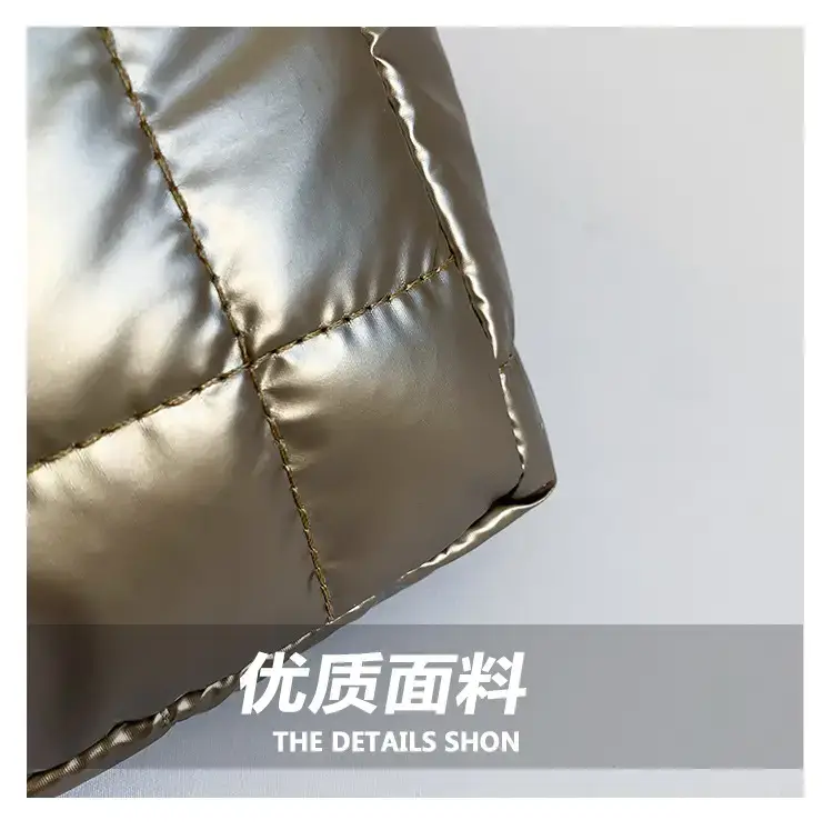 Silver Puffer Shoulder Bag for Women 2026 — feature 5