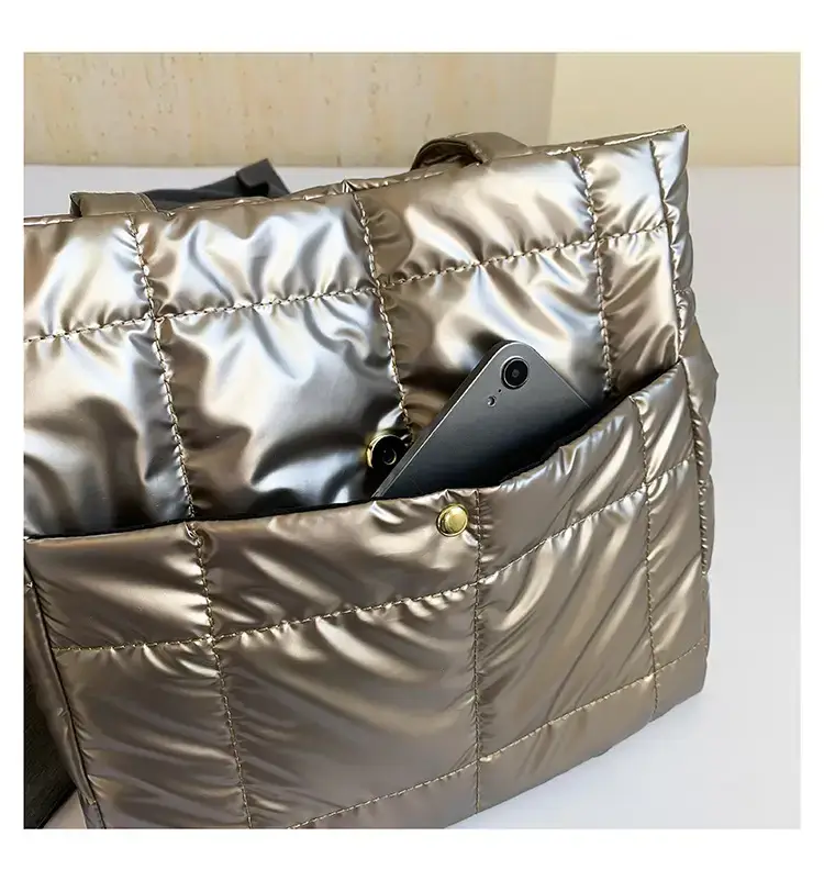 Silver Puffer Shoulder Bag for Women 2026 — feature 50