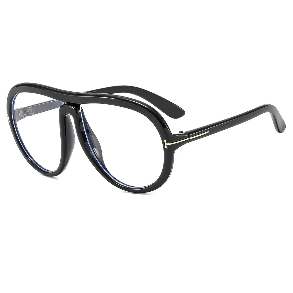 Pink Tilted Aviator Sunglasses for Men Women - Image 14