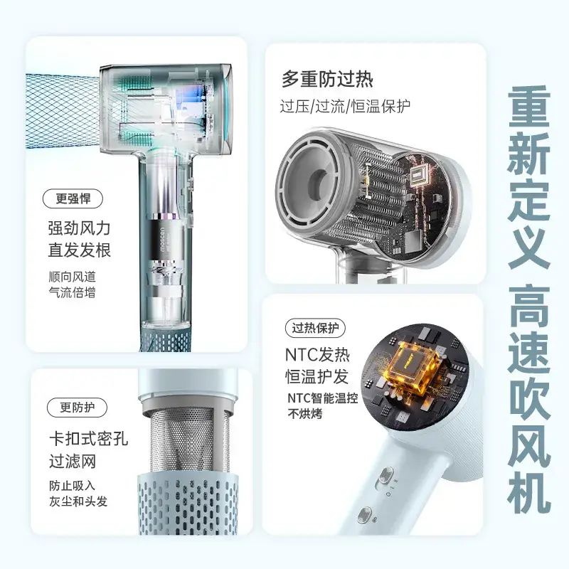 High-Speed Hair Dryer with Negative Ion Technology - Image 6