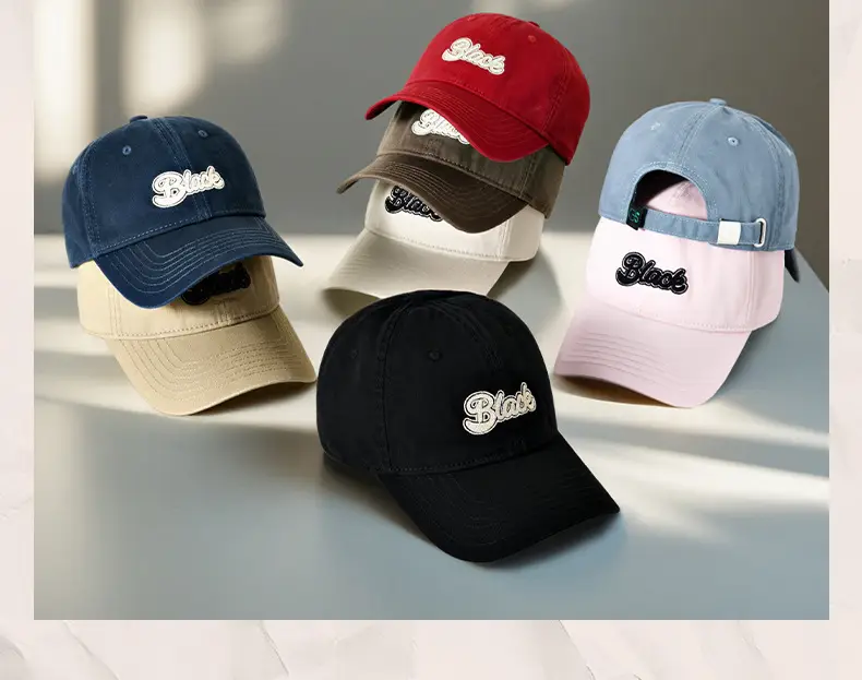 Vintage Korean Embroidered Beige Cap for Women — feature 26