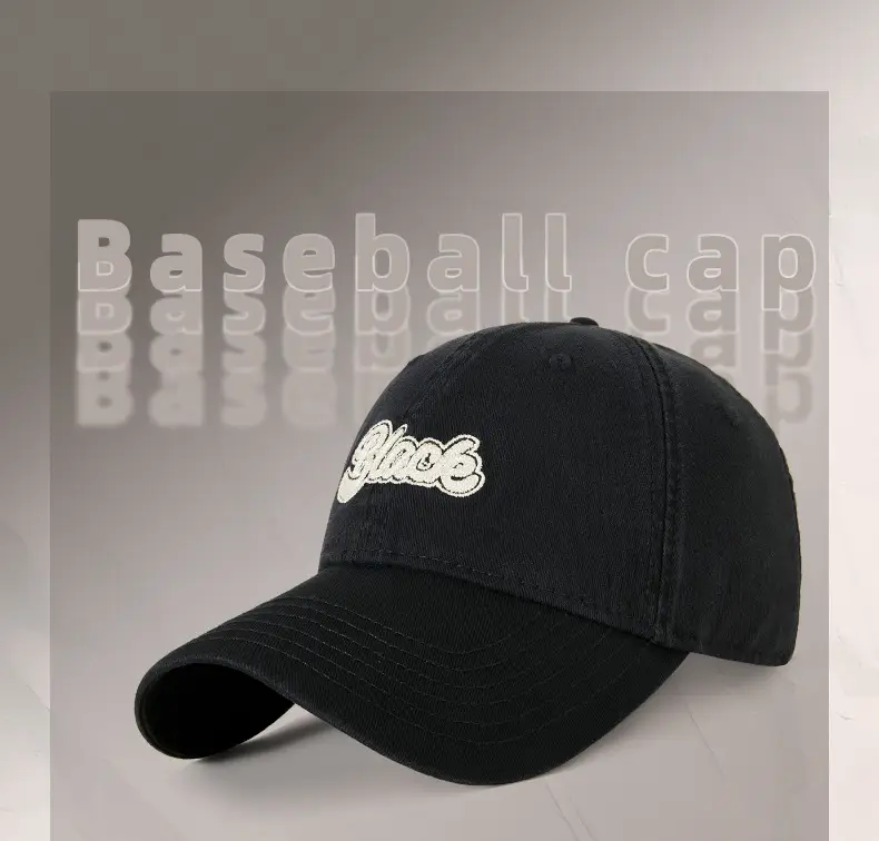 Vintage Korean Embroidered Beige Cap for Women — feature 7
