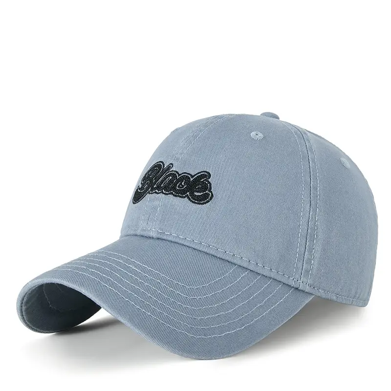 Vintage Korean Embroidered Beige Cap for Women - Image 3