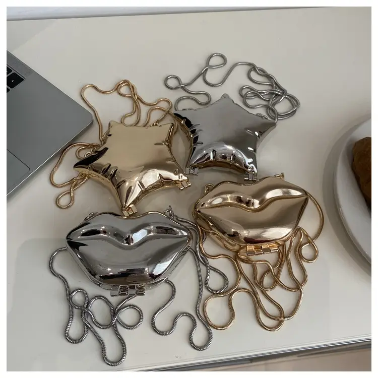 New Metal Glossy Mini Crossbody Bag for Girls — feature 19