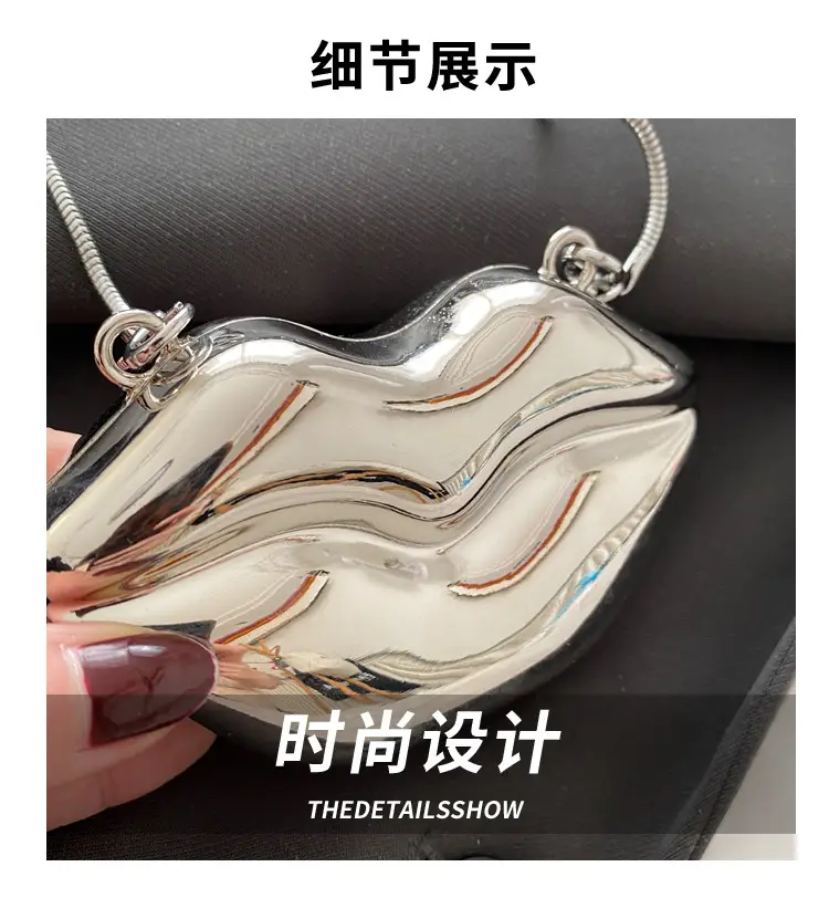 New Metal Glossy Mini Crossbody Bag for Girls — feature 2