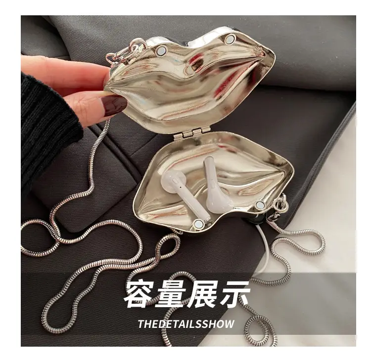 New Metal Glossy Mini Crossbody Bag for Girls — feature 5