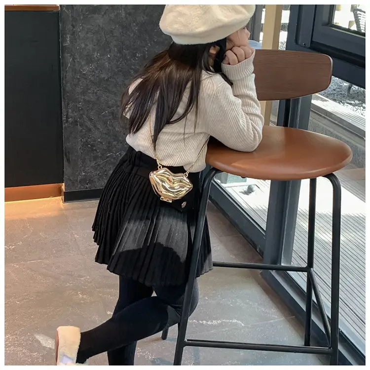 New Metal Glossy Mini Crossbody Bag for Girls — feature 7