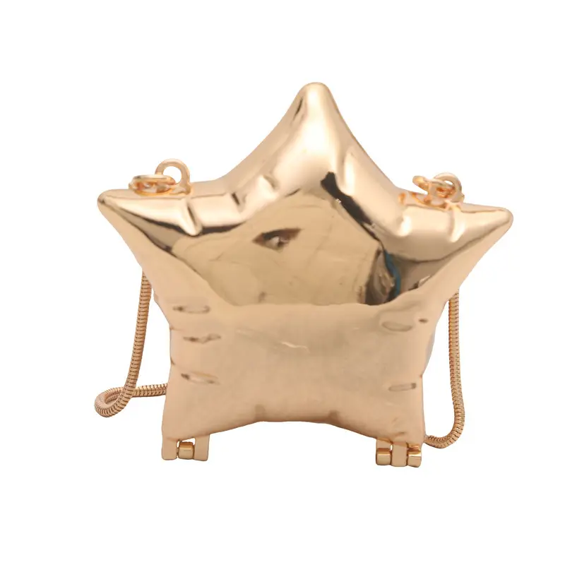 New Metal Glossy Mini Crossbody Bag for Girls - Image 2