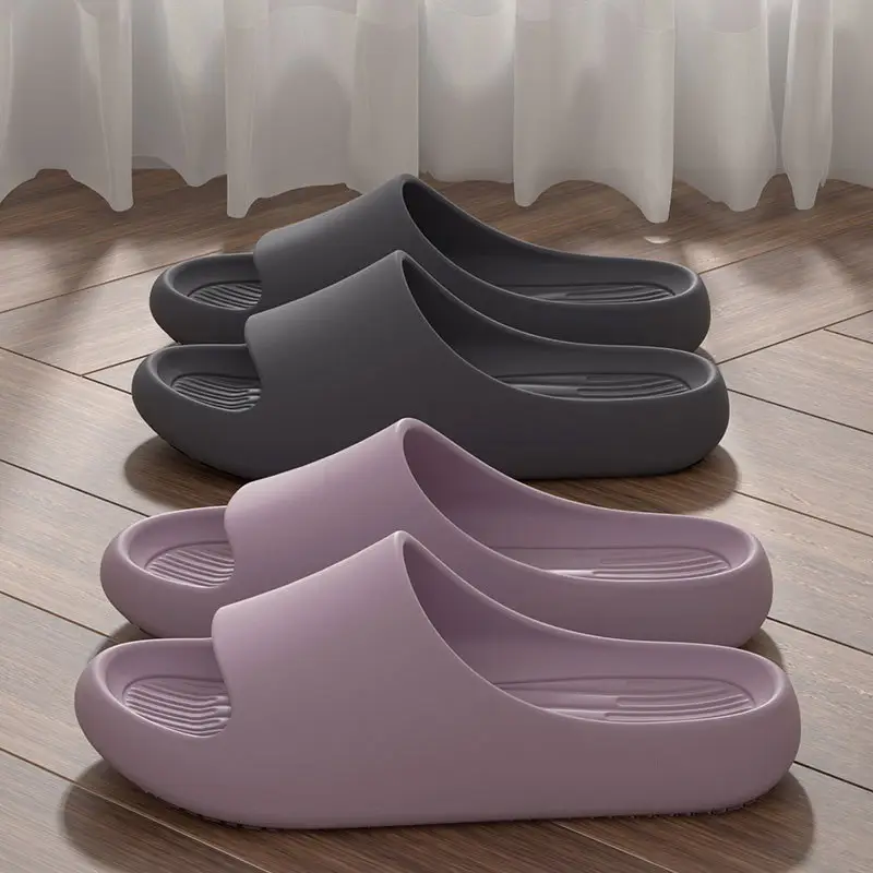 Couple Slippers Women's Summer New Couple Home Indoor 50 Non-slip Bathroom Bath 48 plus size Slippers for Men - Image 12