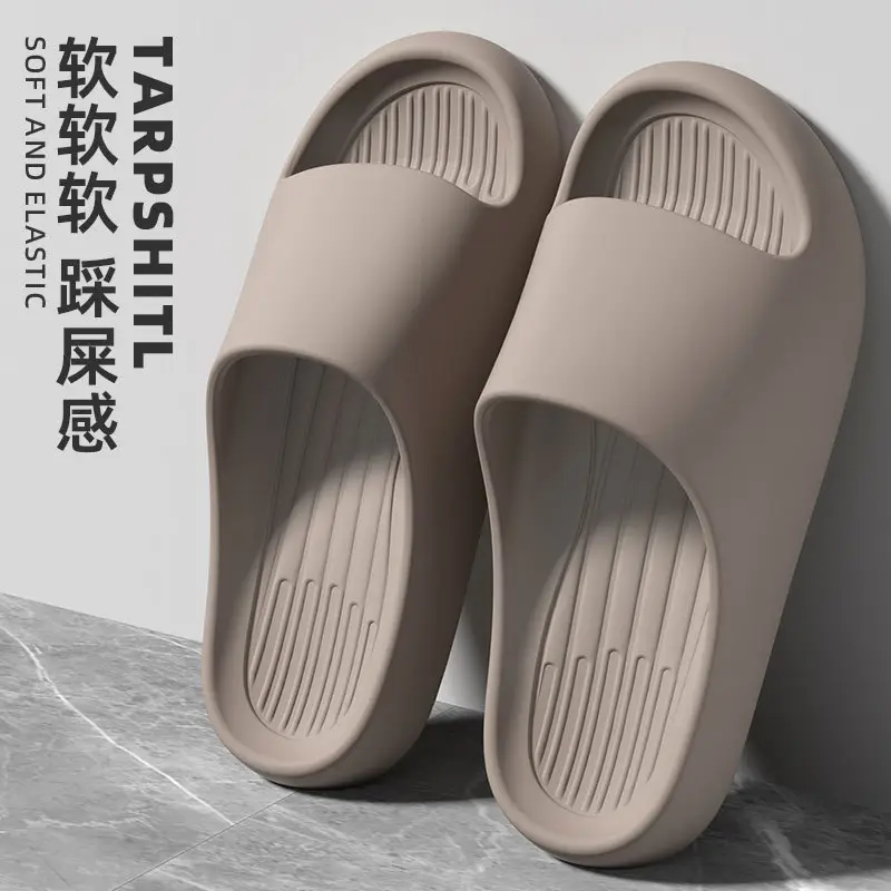 Couple Slippers Women's Summer New Couple Home Indoor 50 Non-slip Bathroom Bath 48 plus size Slippers for Men - Image 3