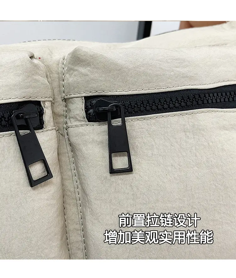 Korean Style Crossbody Bag Women 2024 Nylon Multi-Pocket — feature 5