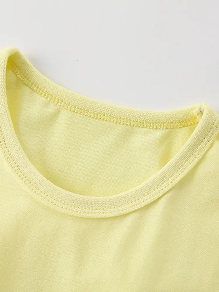 Malwee Boys Dinosaur T-Shirt Yellow Summer Wear