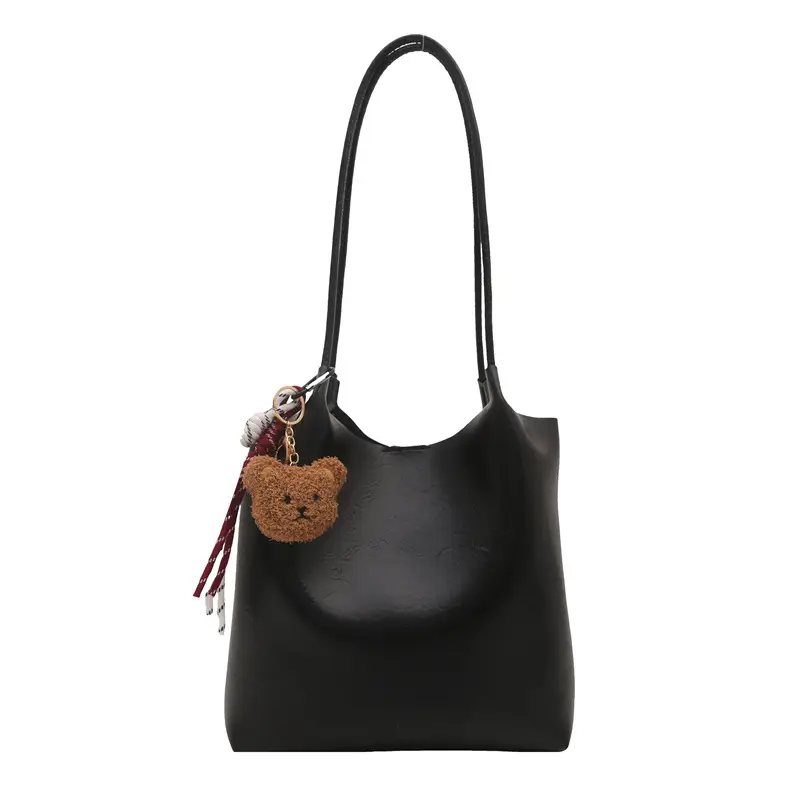 Autumn Vintage Brown Shoulder Bag for Women - Image 8