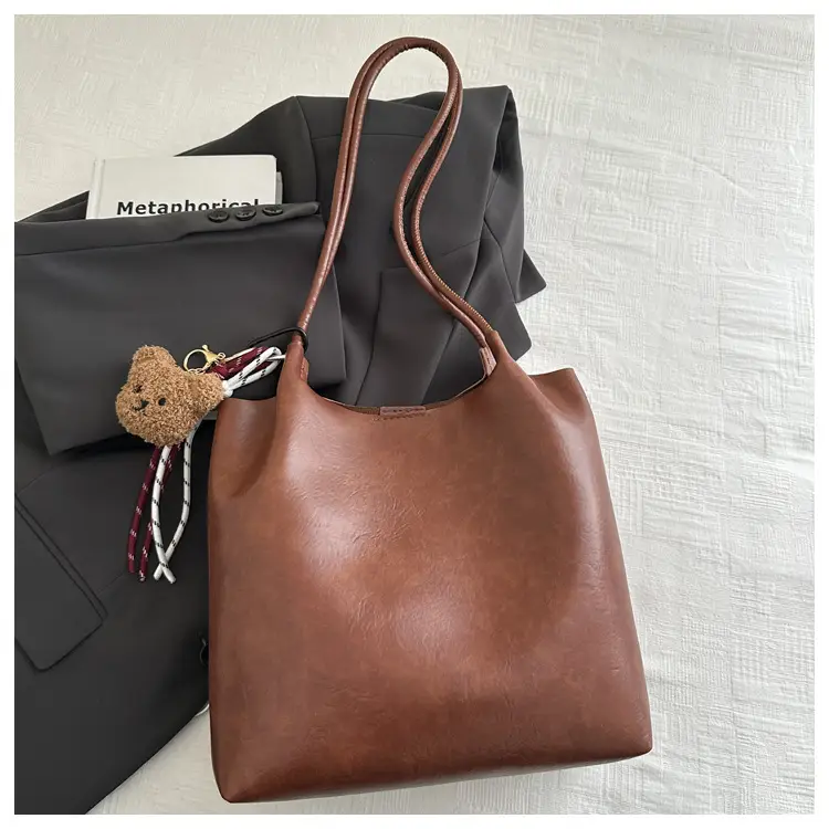 Autumn Vintage Brown Shoulder Bag for Women — feature 17