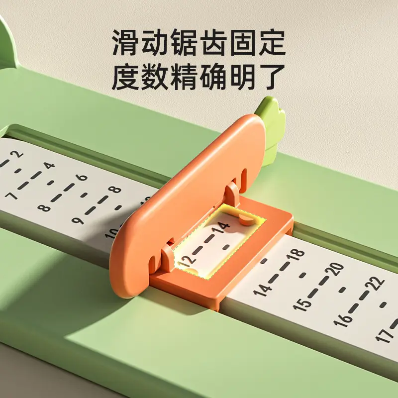 Baby Foot Measuring Instrument for Kids Green Pink