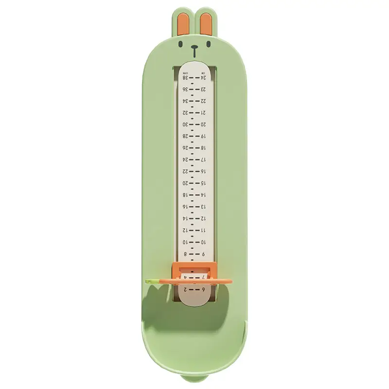 Baby Foot Measuring Instrument for Kids Green Pink