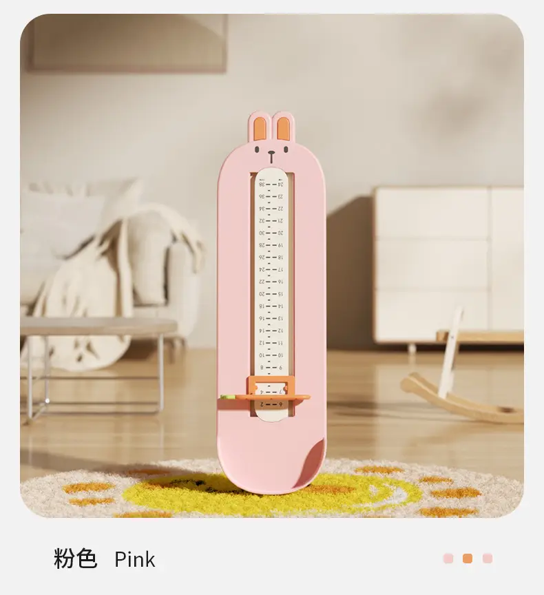 Baby Foot Measuring Instrument for Kids Green Pink — feature 33