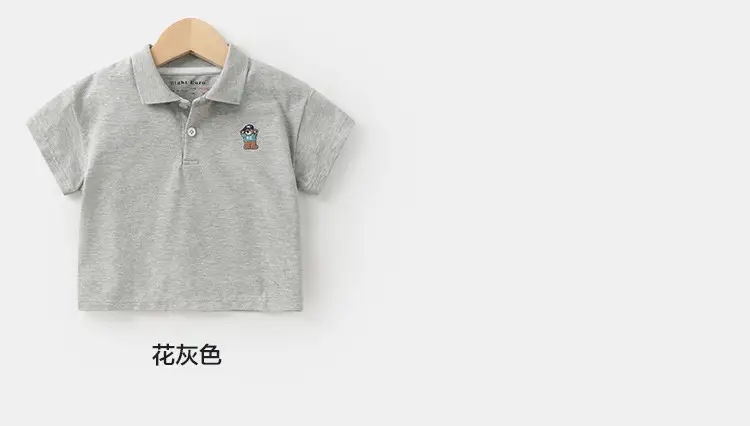Right European Boys Short Sleeve Polo T-Shirt Summer Wear — feature 13