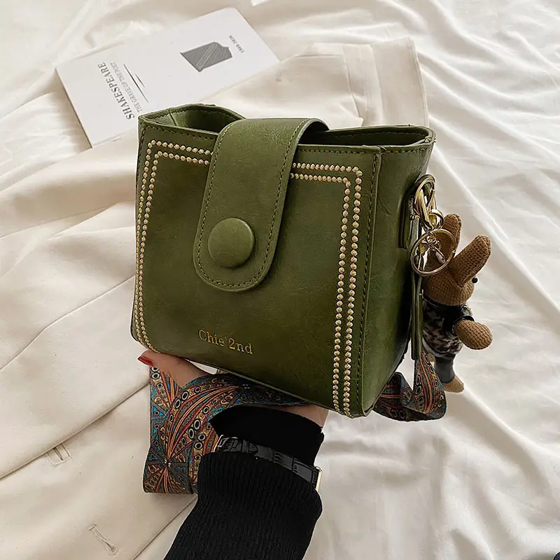 Women's Black Shoulder Crossbody Bag 2024 New Arrival