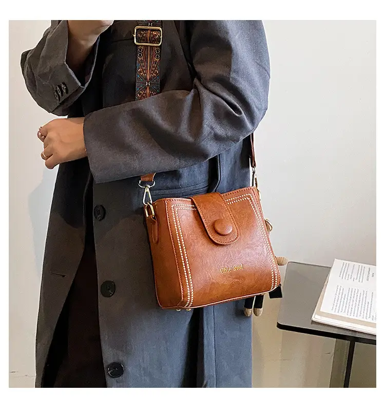 Women's Black Shoulder Crossbody Bag 2024 New Arrival — feature 13