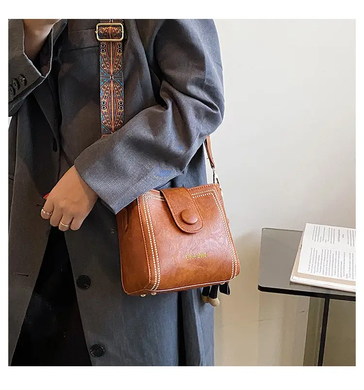Women's Black Shoulder Crossbody Bag 2024 New Arrival — feature 14
