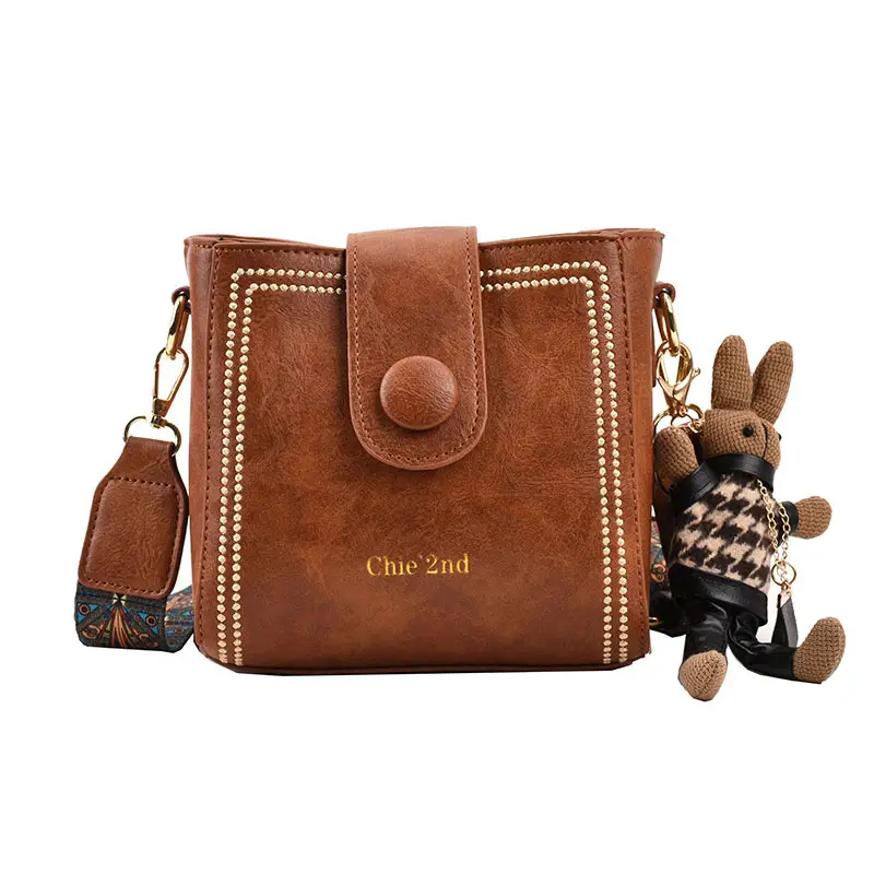 Women's Black Shoulder Crossbody Bag 2024 New Arrival