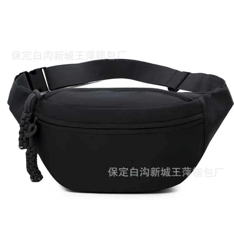 Green Contrast One-Shoulder Waist Bag for Women - Image 7