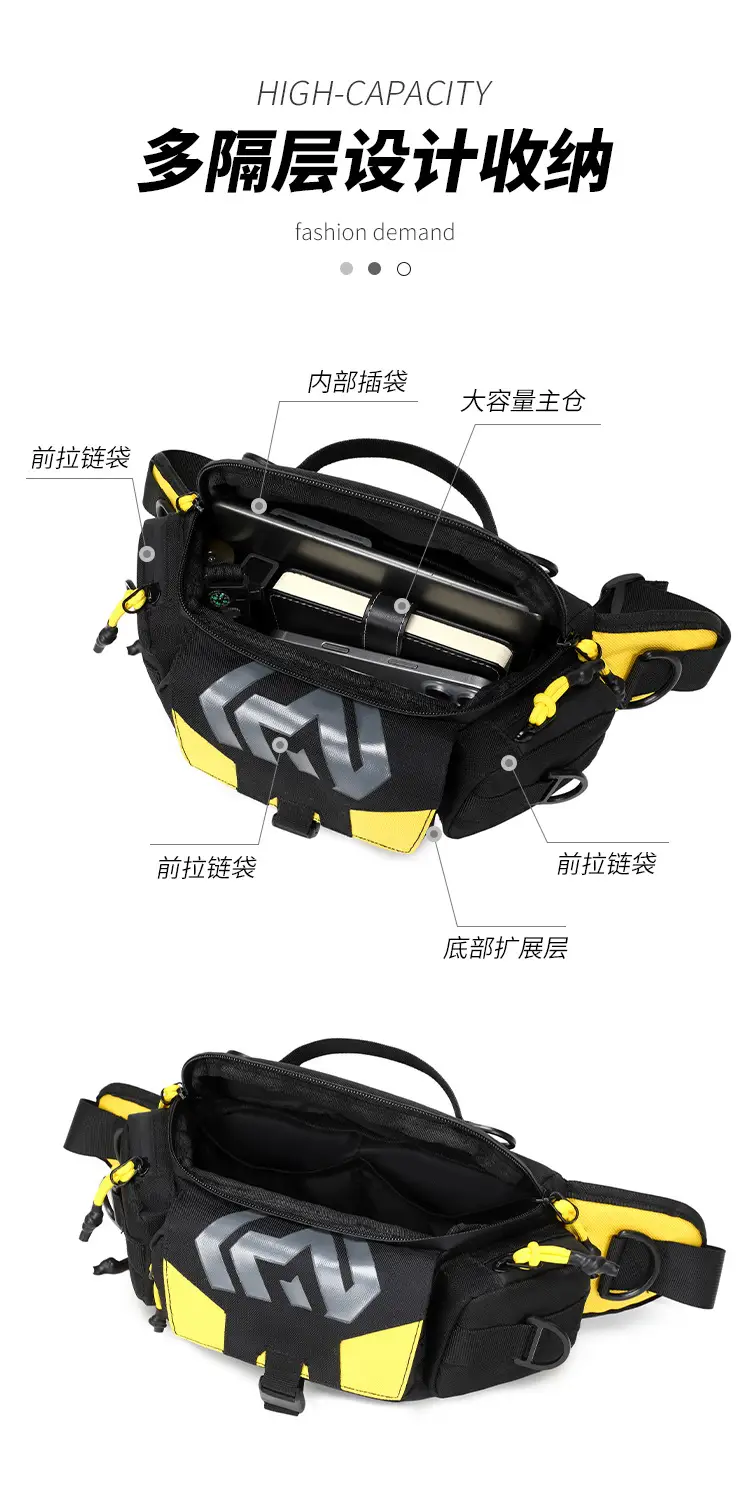 Waterproof Motorcycle & Travel Bag for Men — feature 7