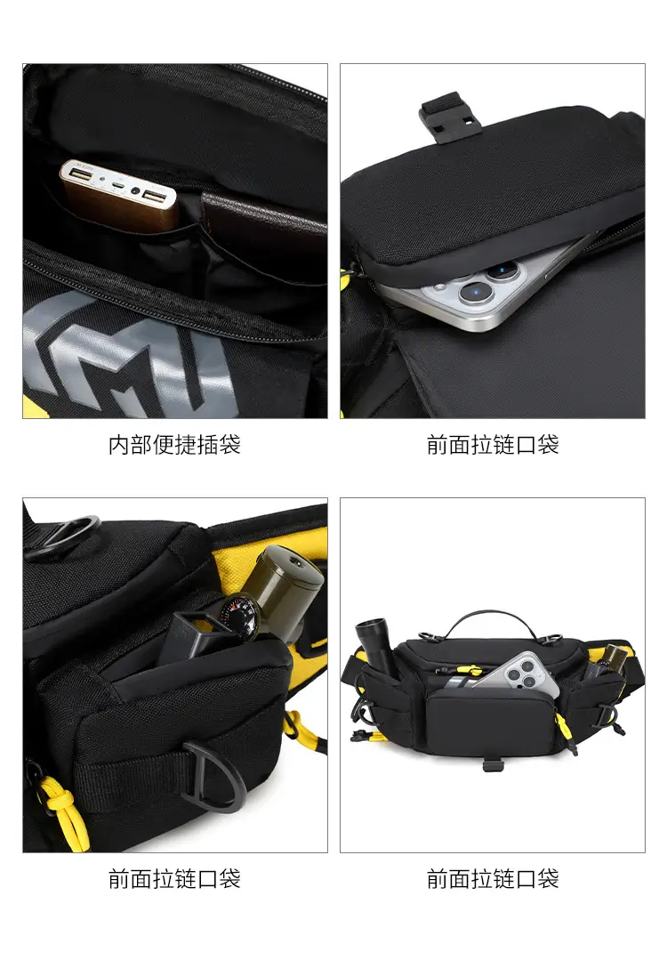 Waterproof Motorcycle & Travel Bag for Men — feature 8