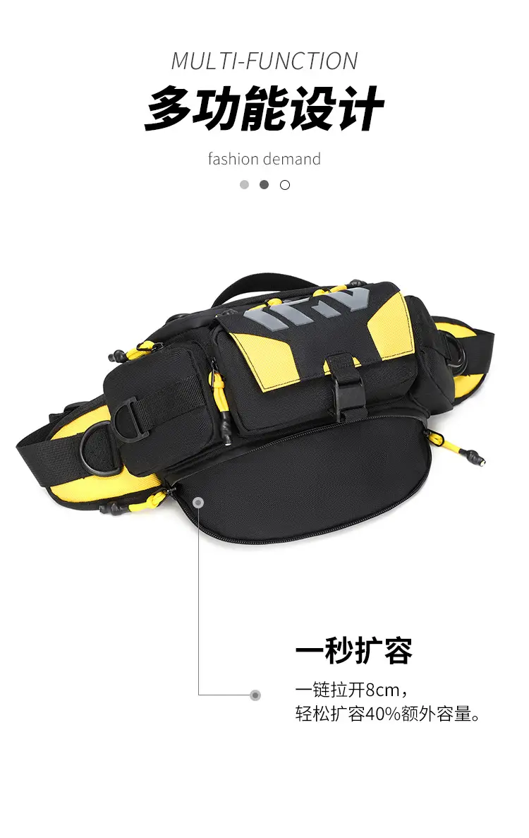 Waterproof Motorcycle & Travel Bag for Men — feature 9