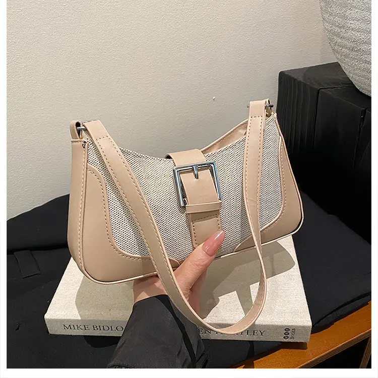 Retro Underarm Bag 2024 Winter Brown Crossbody - Image 6