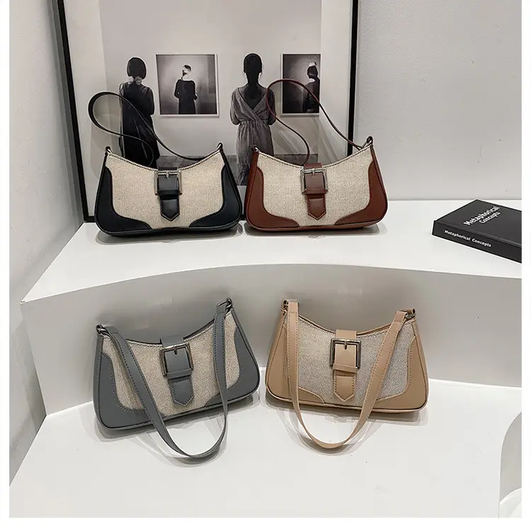 Retro Underarm Bag 2024 Winter Brown Crossbody - Image 8